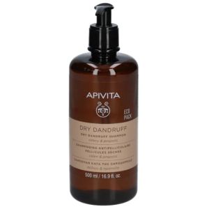 Apivita - Shampooing antipelliculaire pellicules sèches - 500ml