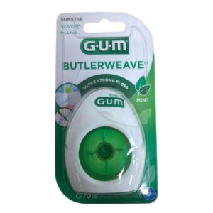 GUM - Fil dentaire plat Butlerweave - 55m