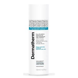 Dermatherm - Eau micellaire nettoyante démaquillante ultra confort - 150 ml