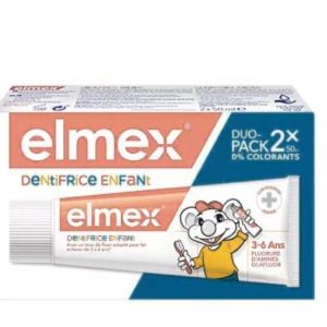 Elmex - Dent Enfant 3-6Ans - 50Mlx2