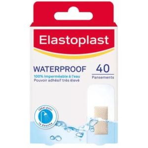 Elastoplast - Pansement waterproof - 40 pansements