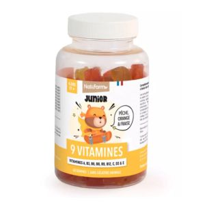 Nat & Form Junior - 9 Vitamines - 60 gommes